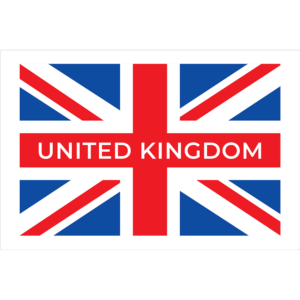 Sign of United Kingdom Flag