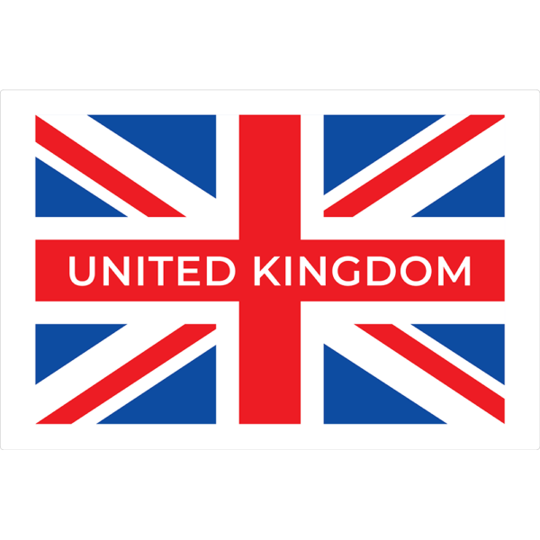 Sign of United Kingdom Flag