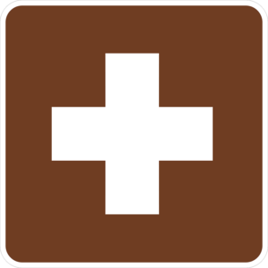 RS-024 First Aid Symbol Sign