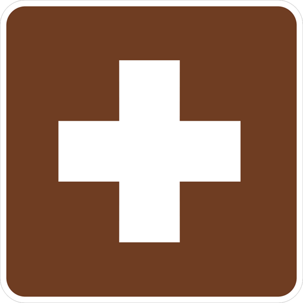RS-024 First Aid Symbol Sign