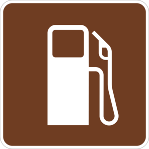 RS-032 Gas Station Symbol Sign
