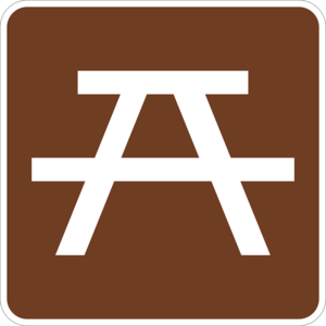 RS-044 Picnic Site Symbol Sign