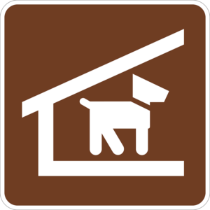 RS-045 Kennel Symbol Sign