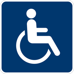 RS-028 – Handicapped Access Symbol Sign