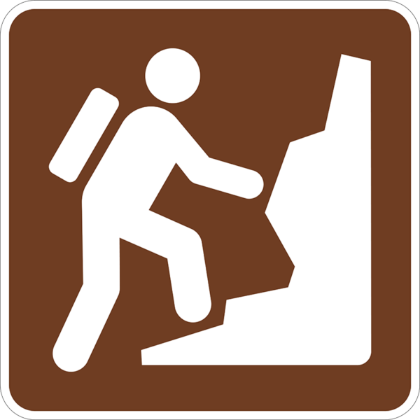 RS-082 Climbing Symbol Sign