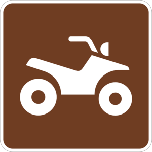 RS-095 All-Terrain Trail Symbol Sign