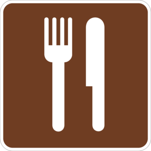 RS-019 Restaurant/Food Symbol Sign