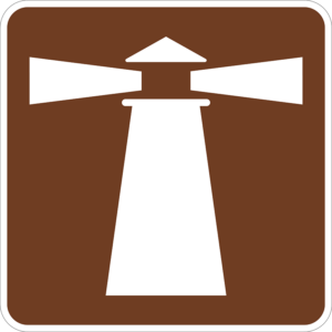 RS-007 Lighthouse Symbol Sign