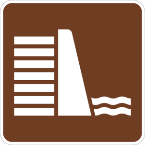 RS-009 Dam Symbol Sign
