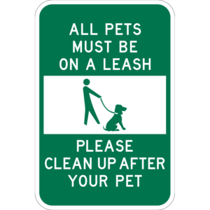All Pets Must Be On a Leash