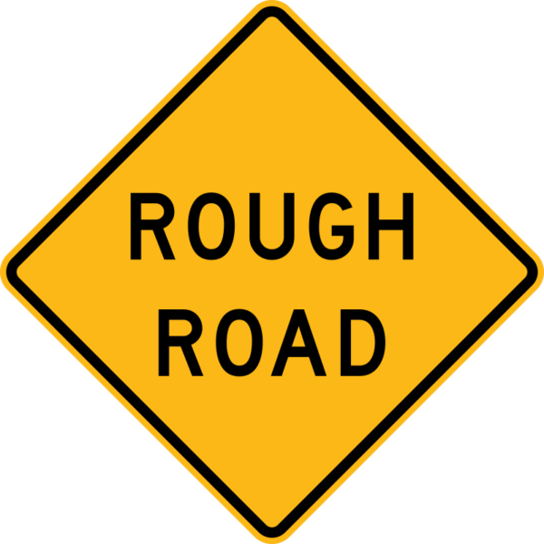 W8-8 Rough Road Sign