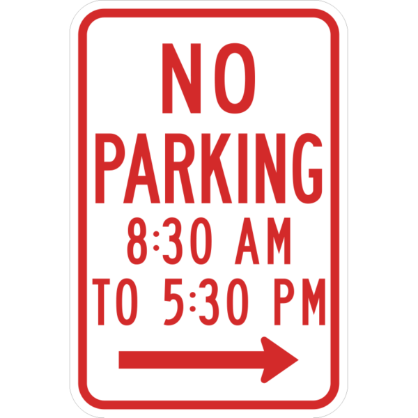 R7-2aR No Parking 8