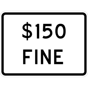 R2-6bP $150 Fine Plaque Sign