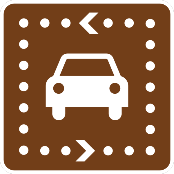 RS-113 Driving Tour Symbol Sign