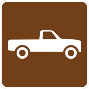 RS-140 Pick-up Trucks Symbol Sign