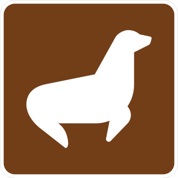 RS-106 Seal Viewing Symbol Sign