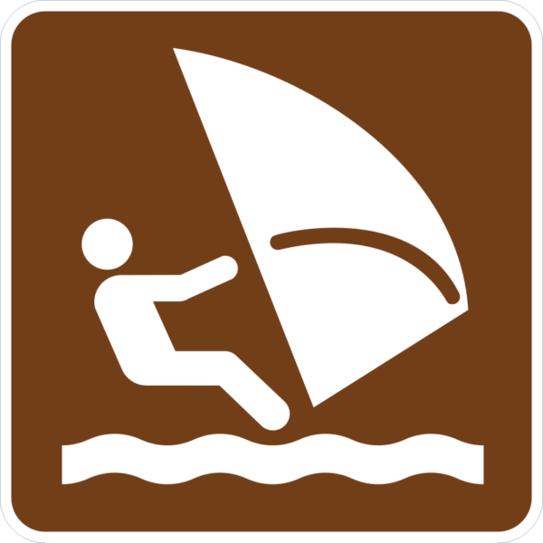 RS-108 Wind Surfing Symbol Sign