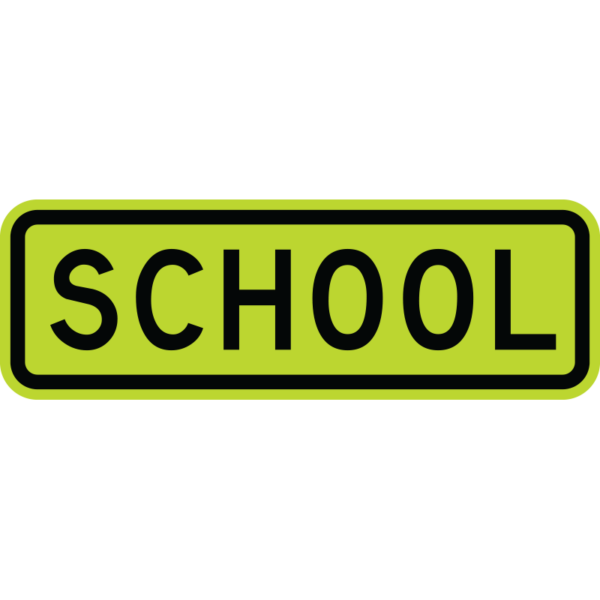 S4-3P School Plaque Sign