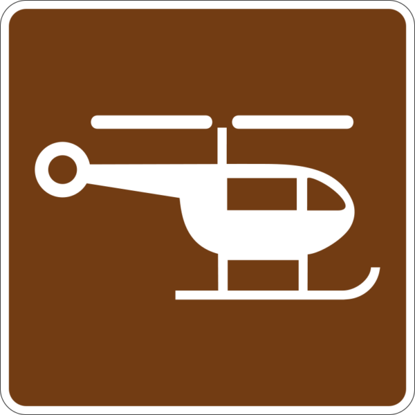 RA-160 Helicopter Symbol Sign