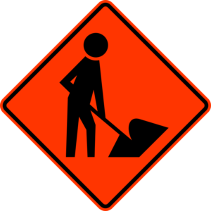 W21-1 Workers Symbol Construction Sign