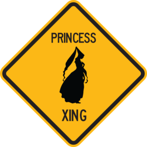 Princess XING Sign