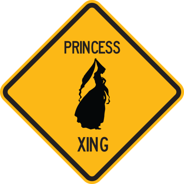 Princess XING Sign