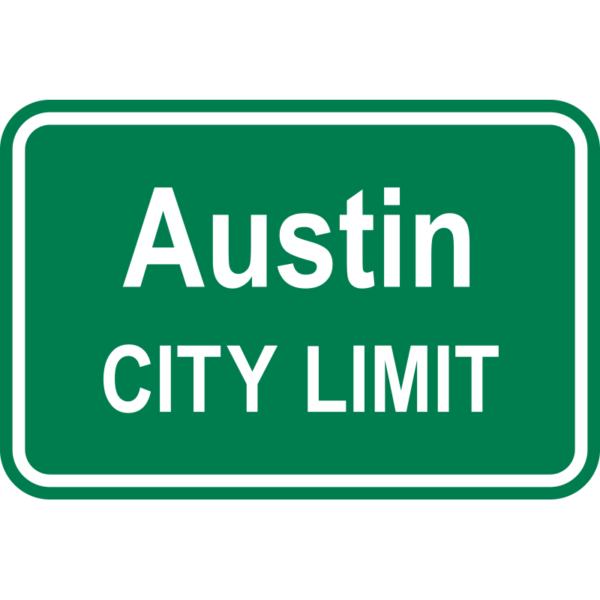 Austin City Limit Sign