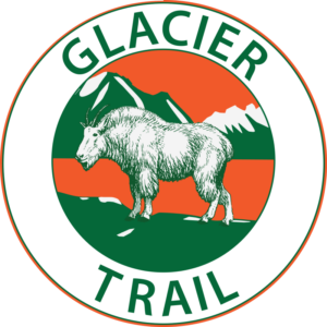 Glacier Trail Sign Goat Sign