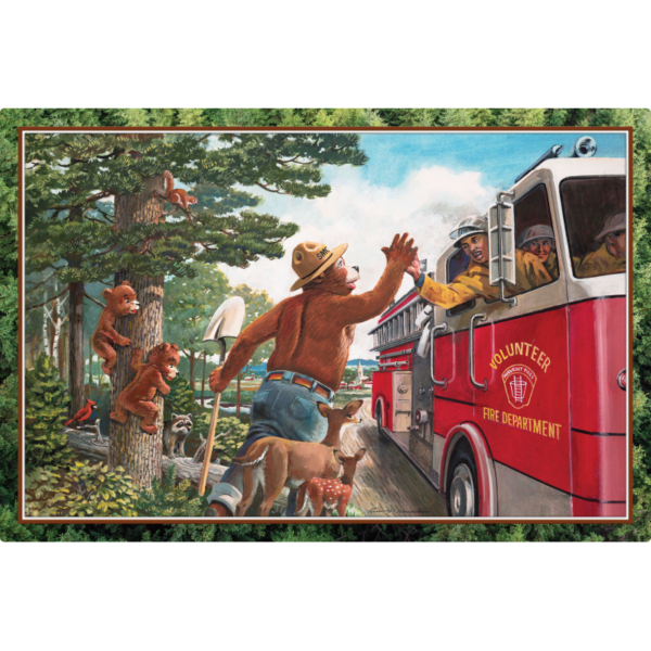 Smokey Bear High Five