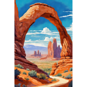 Arches illustration.