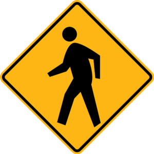 W11-2 Pedestrian Symbol.